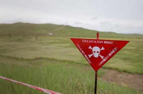 Azad edilmiş ərazilərdə ötən həftə daha 14 mina aşkarlanıb