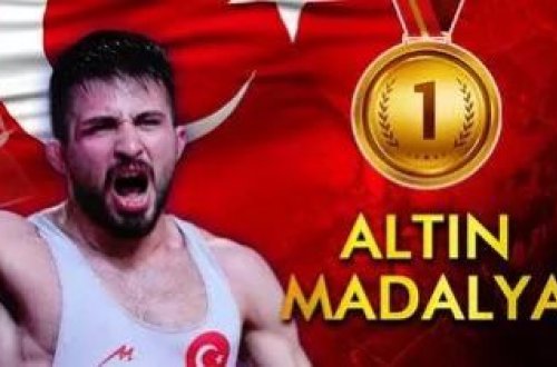 Süleyman Atlı qızıl medal qazandı
