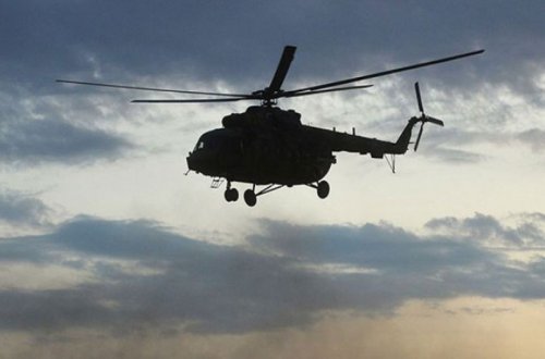 Rusiyada helikopter qəzaya uğrayıb, 4 nəfər yaralanıb