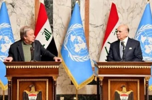 BMT-nin baş katibi 6 ildən sonra ilk dəfə İraqa gedib