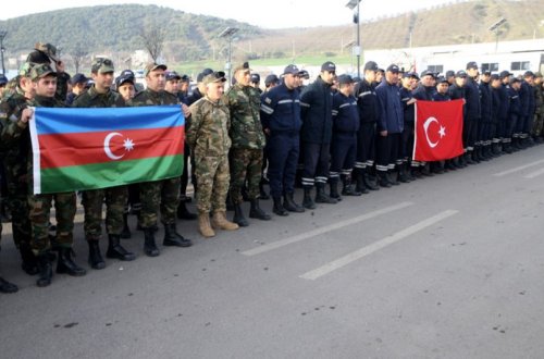 Azərbaycan xilasedicilərinin bir qrupu Kahramanmaraşdan Vətənə yola salındı