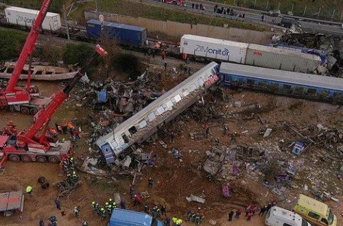 Yunanıstanda qatarın toqquşması nəticəsində ölənlərin sayı artıb