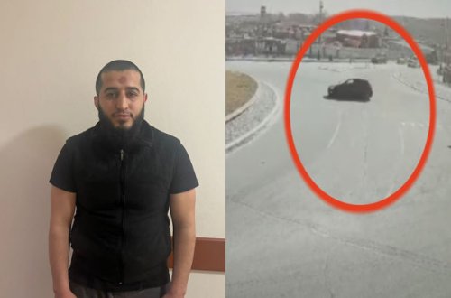 Şamaxıda avtoxuliqanlıq edən sürücü 15 sutka həbs olunub - VİDEO