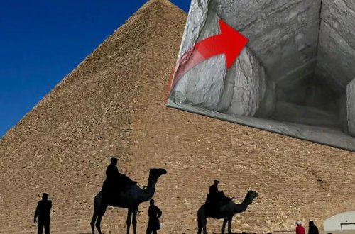 Gizanın Böyük Piramidasının içərisində gizli dəhliz aşkarlanıb