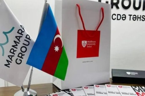 Azərbaycanlı iş adamı Dubaydakı Middlesex Universiteti ilə tərəfdaşlıq görüşünə dəvət olunub – FOTOLAR