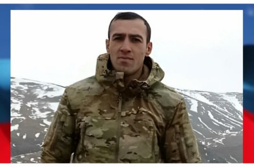 Похоронен подорвавшийся на мине офицер азербайджанской армии