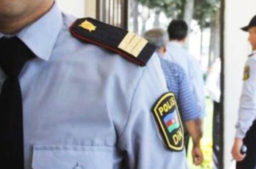 Polis şöbəsində söyüş söyən şəxs HƏBS EDİLDİ