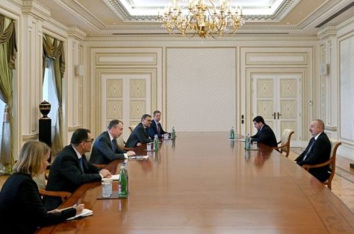 İlham Əliyev Avropa İttifaqının Cənubi Qafqaz üzrə xüsusi nümayəndəsini qəbul edib - YENİLƏNİB