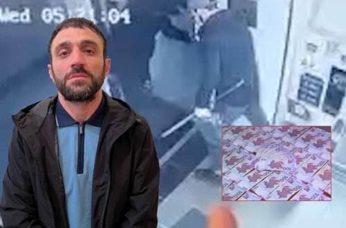 Ödəmə terminalından 29 min manatı belə oğurladı - ANBAAN VİDEO