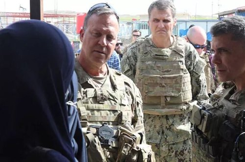 ABŞ generalı Suriyanın şimal-şərqinə səfər edib