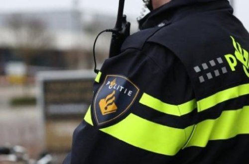 Hollandiyada polis təzyiqli su ilə yolu bağlayan ekoloqlara müdaxilə edib