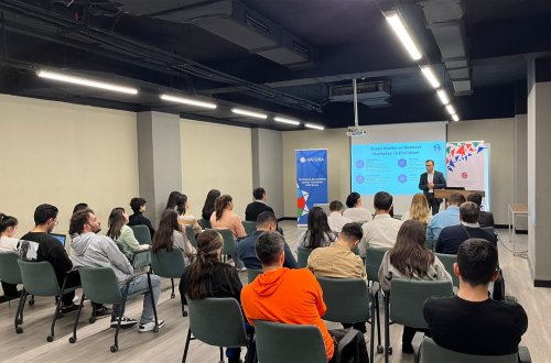 Gənclər təşkilatlarının pr menecerləri üçün növbəti təlim keçirilib