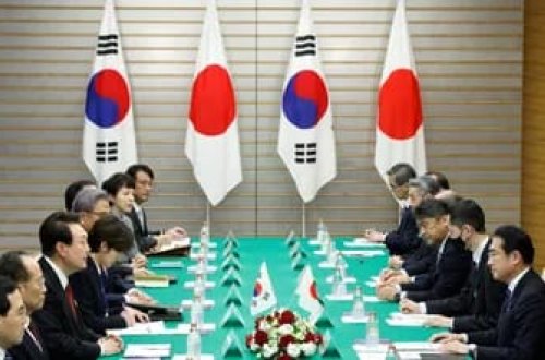 12 ildən sonra ilk dəfə Cənubi Koreya prezidenti Yaponiyaya səfər edib