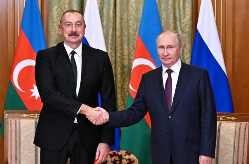 Президенты Азербайджана и России обсудили меры обеспечения безопасности и стабильности на Южном Кавказе