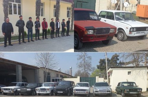 Toy karvanında avtoxuliqanlıq edən şəxslər saxlanıldılar - VİDEO