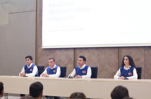 AZƏRBAYCAN KÖNÜLLÜLƏRİNİN TÜRKİYƏDƏKİ FƏALİYYƏTİNİN YEKUNLAŞMASI İLƏ BAĞLI MƏTBUAT KONFRANSI KEÇİRİLİB