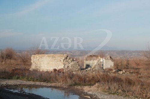 Ermənilərin viran qoyduğu Zəngilanın Sarıl kəndi - FOTO