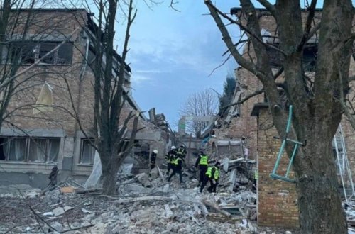 Kiyevə dronlarla hücüm: Ölənlər və yaralananlar var