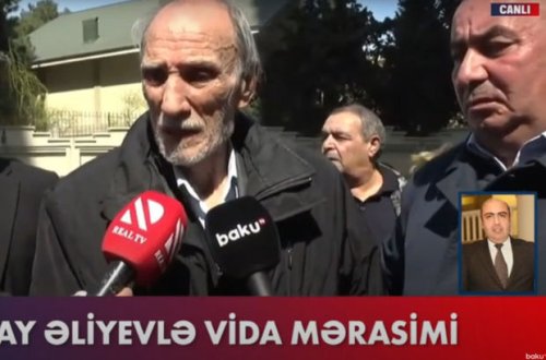 Oqtay Əliyevin atası ürəkləri dağladı: “Belimizi qırdı, evimizi yıxdı” - VİDEO
