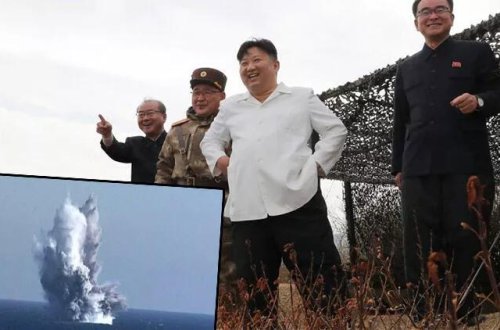 Şimali Koreya pilotsuz sualtı nüvə zərbəsi aparan maşını sınaqdan keçirib