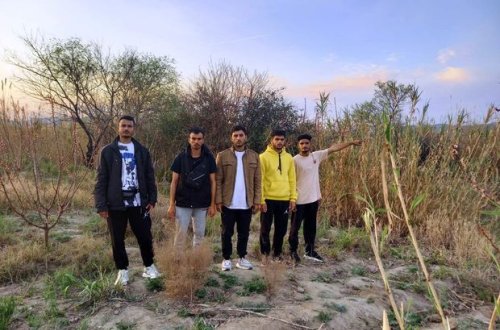 Beş əcnəbi Azərbaycanın dövlət sərhədini pozmağa cəhd edib - FOTO/VİDEO