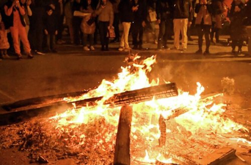 İşğaldan azad edilən torpaqlarımızda Novruz tonqalları qalanır