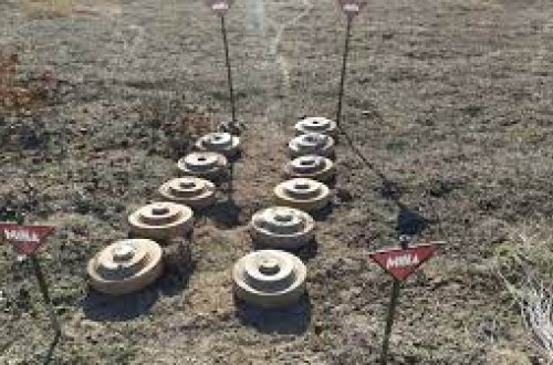 Azad edilmiş ərazilərdə daha 609 mina aşkarlanıb