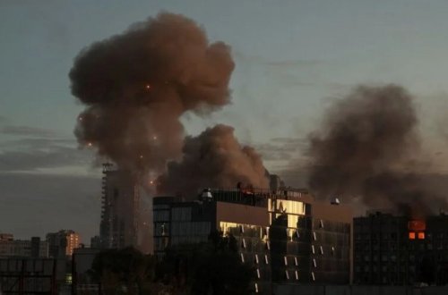 Kiyevə son həftədə edilən dron hücumlarının nəticələri açıqlanıb