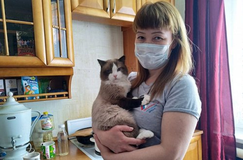 Rusiyanın ən yaşlı pişiyi öldü