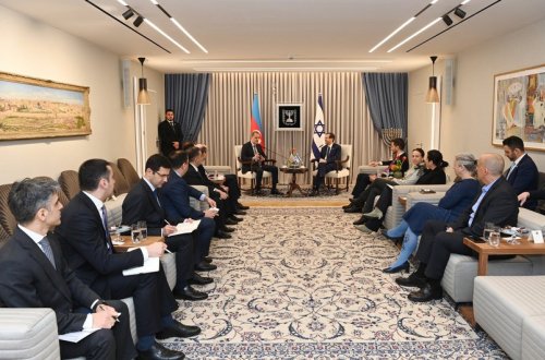 Azərbaycan XİN başçısı İsrail Prezidentini Ermənistanın təxribatları barədə məlumatlandırıb