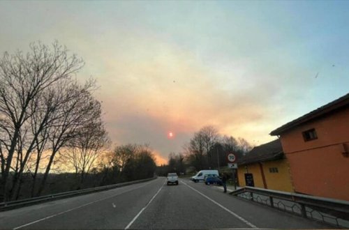 İspaniyanın Asturiya bölgəsində 60-dan çox meşə yanğını baş verib