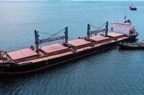 Ukraynadan taxıl dəhlizi ilə son iki həftədə 1,3 milyon ton yük daşınıb