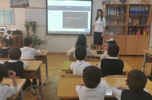 Khan Academy ilə praktik məşğələ və dərslər davam edir