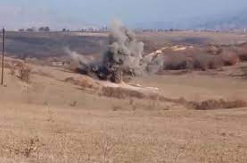 Azərbaycan Ordusunun hərbçisi minaya düşüb