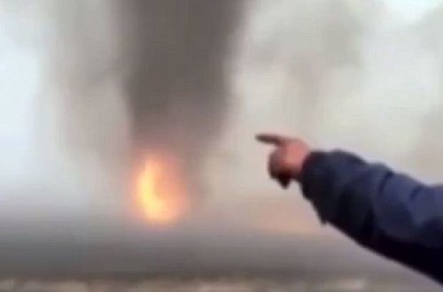 Rusiyada odlu tornado qeydə alındı - VİDEO