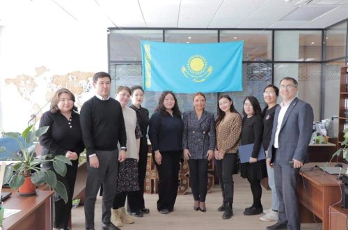 Agentliyin icraçı direktoru Qazaxıstanın vətəndaş cəmiyyəti sahəsinə məsul dövlət rəsmiləri ilə görüşüb