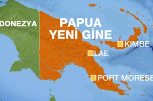 Papua Yeni Qvineyada 7 bal gücündə zəlzələ baş verib