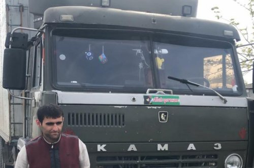 Ağsuda narkotikin təsiri altında “KamAZ” sürən şəxs saxlanılıb