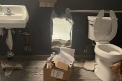 ABŞ-da  tualetin divarını deşərək 500 min dollar dəyərində mal oğurlayıblar