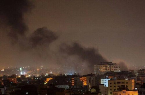 Son dəqiqə! İsrail bu bölgəni bombalamağa başladı - VİDEO