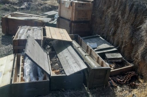 Qubadlıda döyüş sursatları aşkarlanıb