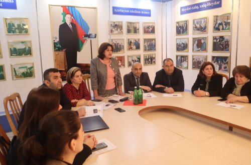 MDU-da “Heydər Əliyev İli” çərçivəsində tələbələrin növbəti elmi-praktik  konfransı keçirilib