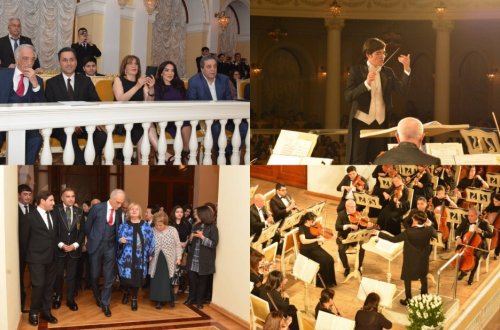 Polad Bülbüloğlu oğlunu belə izlədi (FOTOLAR)