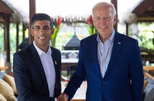 Bayden və Sunak Belfastda Ukraynadakı vəziyyəti müzakirə edəcəklər