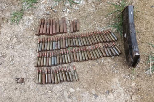 Goranboyda fermadan silah-sursat aşkarlanıb - FOTO