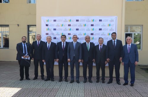 Mingəçevir Dövlət Universitetinin koordinatorluq etdiyi beynəlxalq  layihənin açılış tədbiri keçirilib