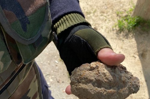 Yasamalda hərbi sursat aşkarlanıb