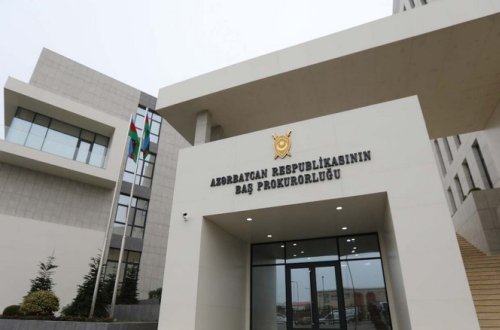Baş Prokurorluq: 