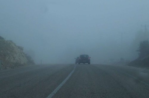 DYP dumanlı hava ilə bağlı sürücülərə xəbərdarlıq edib