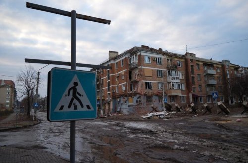Altı aydır döyüşlərin getdiyi Baxmutdakı son durum açıqlanıb, şəhər xarabalığa çevrilib